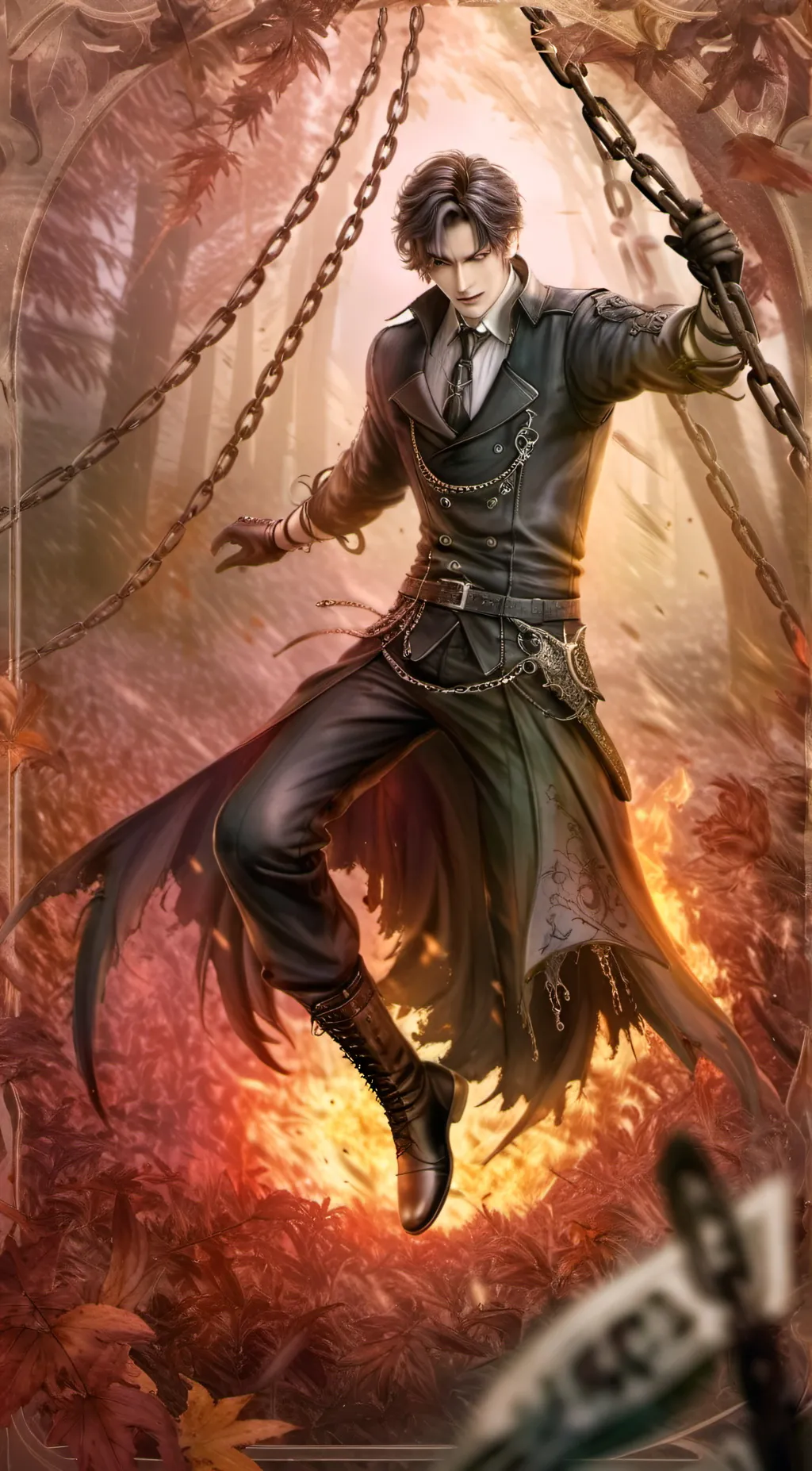 ai character: David background