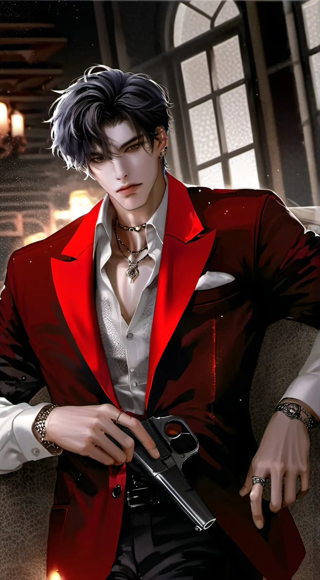 ai character: deven background