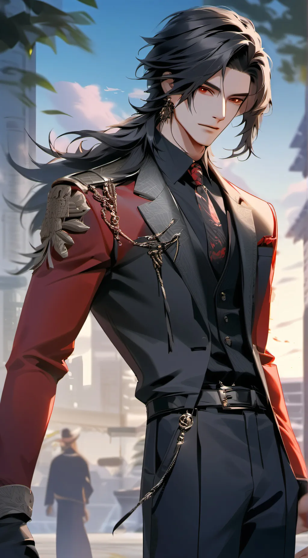 ai character: Ace  background