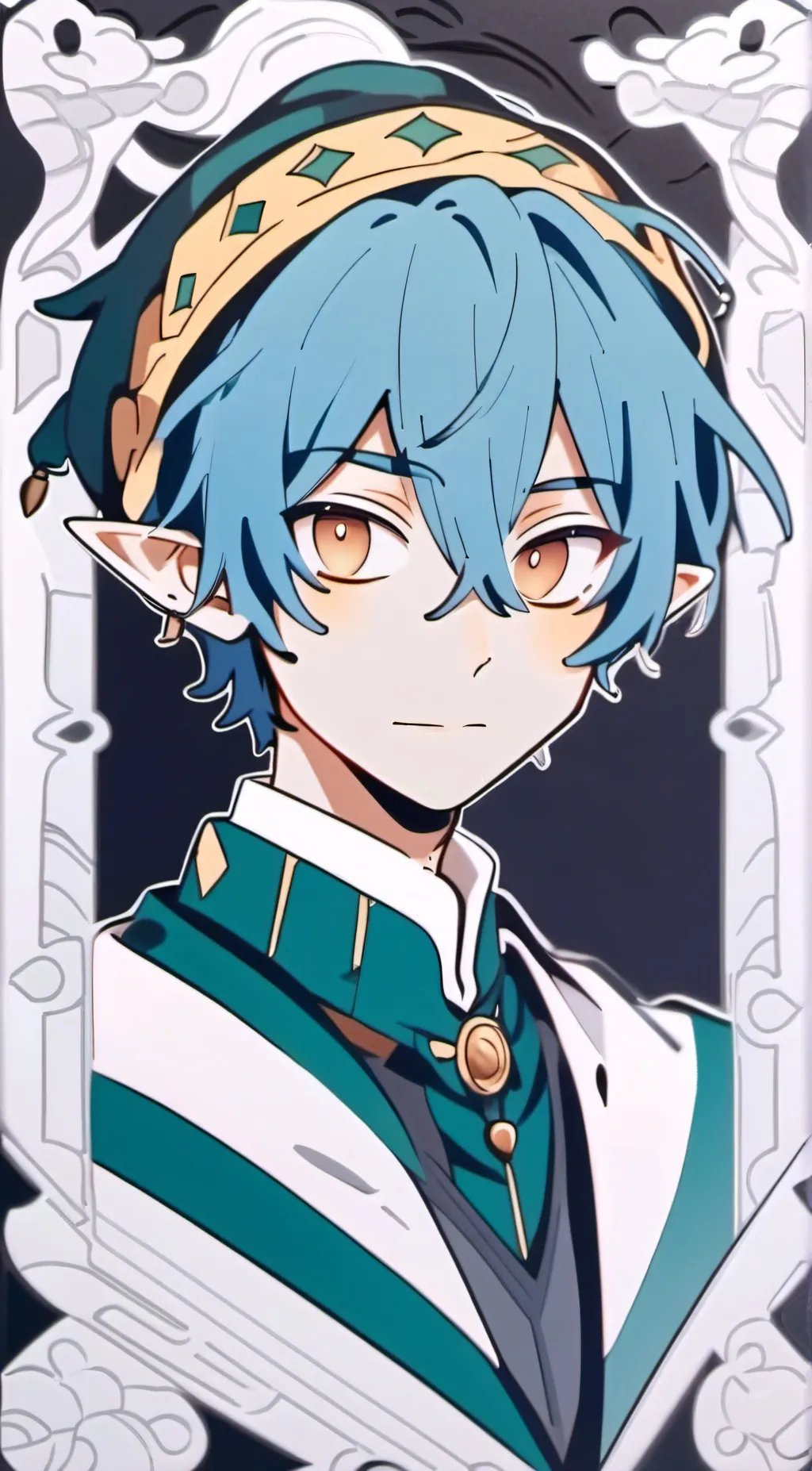 ai character: Ethan  background