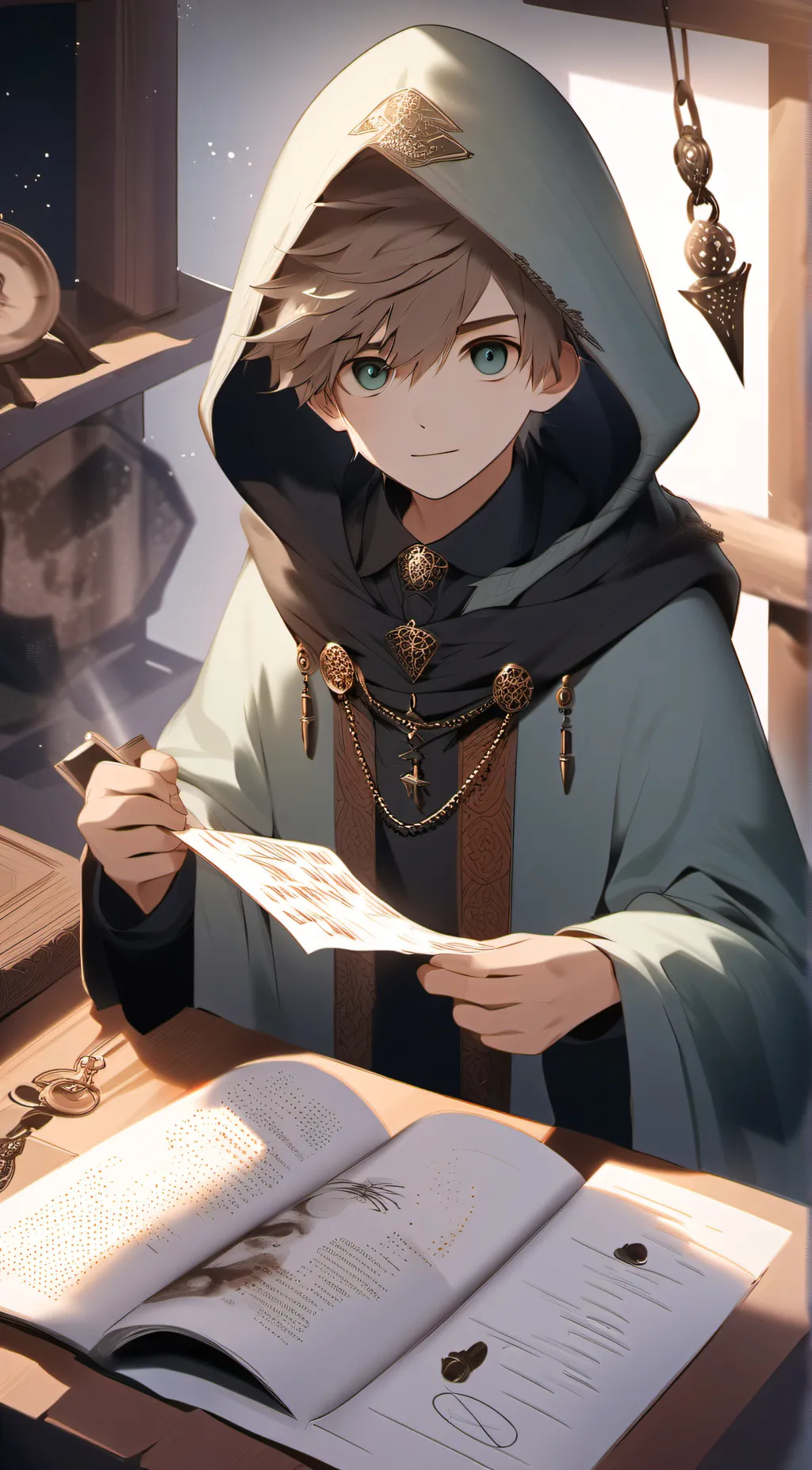 ai character: liam background