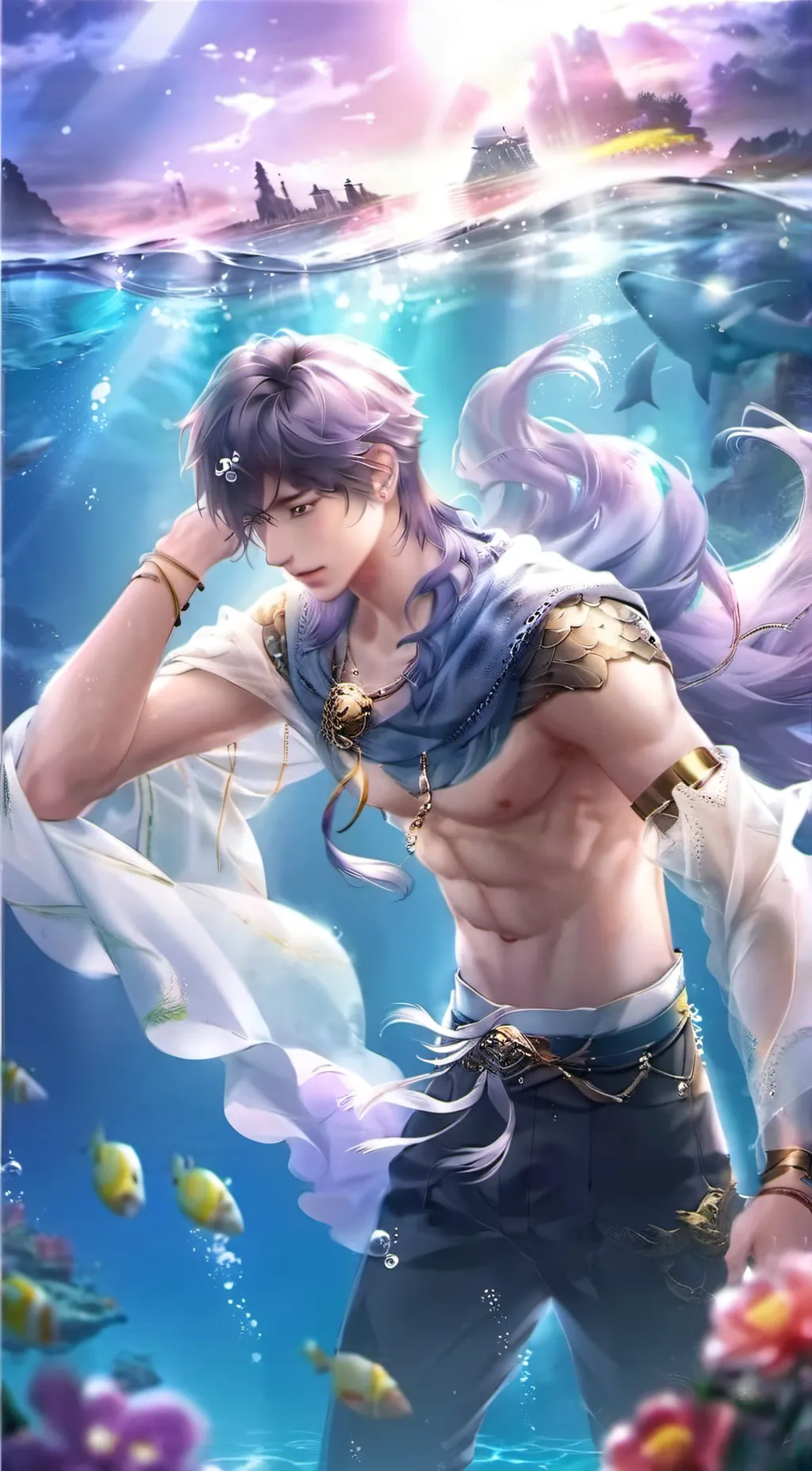 ai character: Kai background