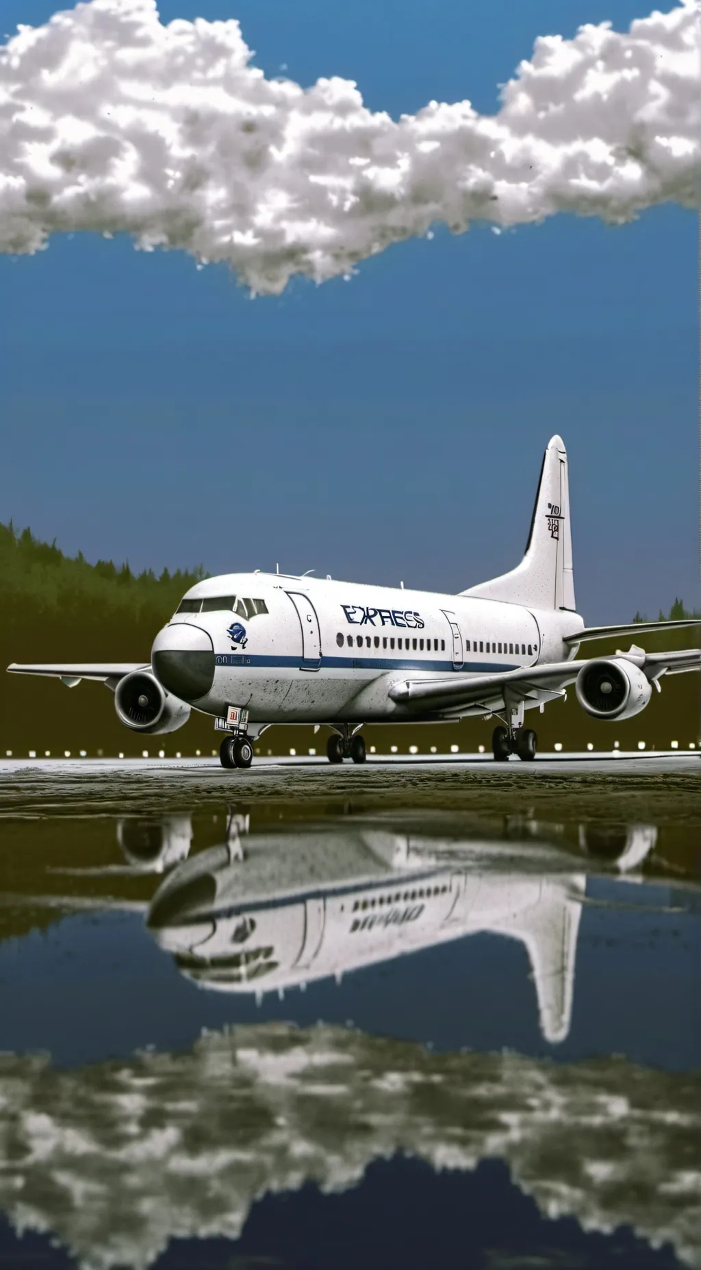 ai character: Federal express background