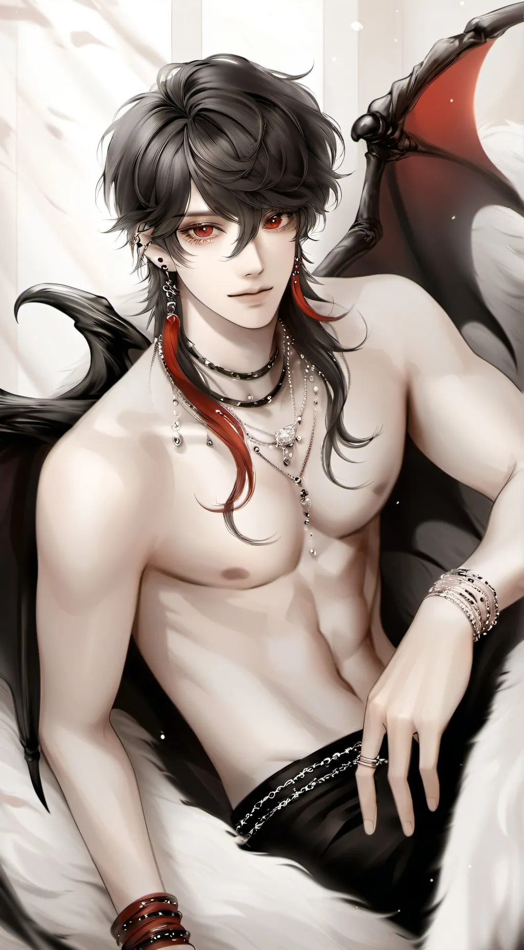 ai character: •Tristan• background