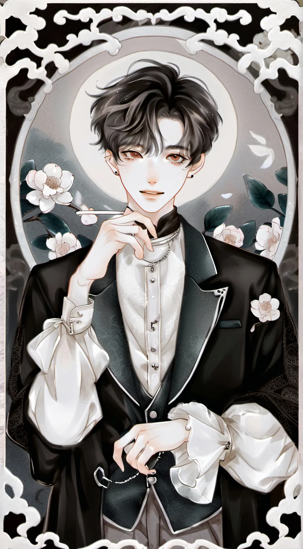 ai character: Leo background