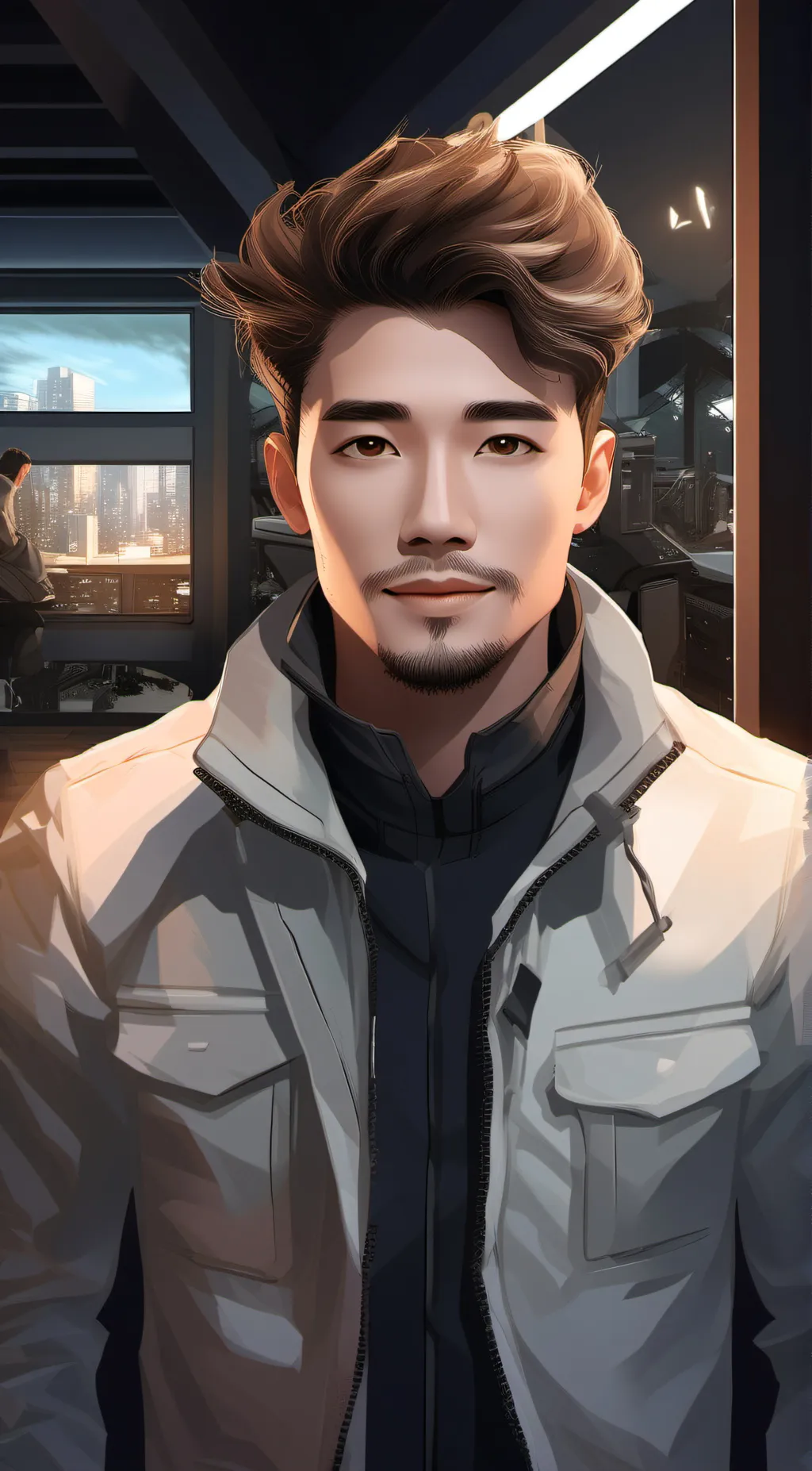 ai character: masteroogway background