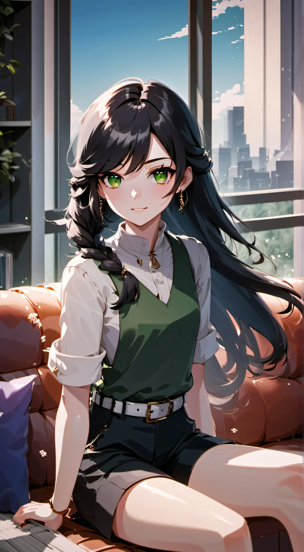 ai character: Miley background