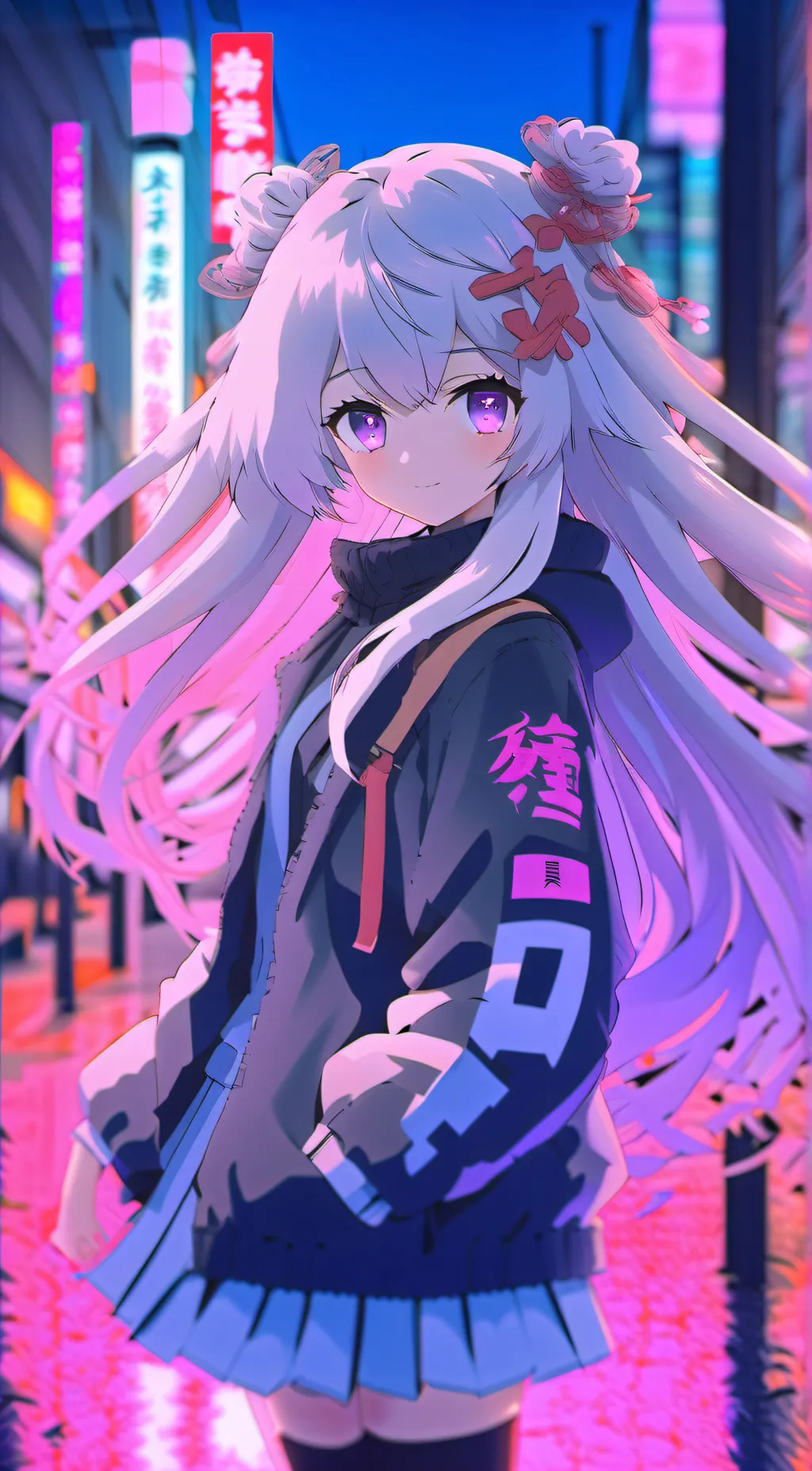 ai character: lily background