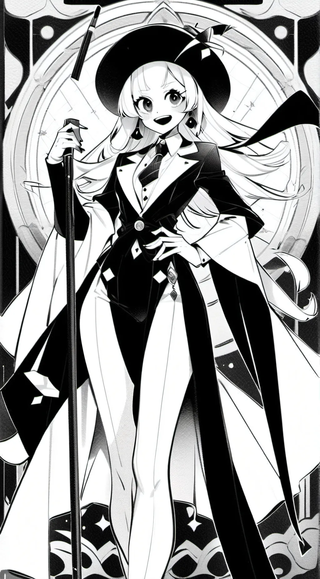 ai character: slice background