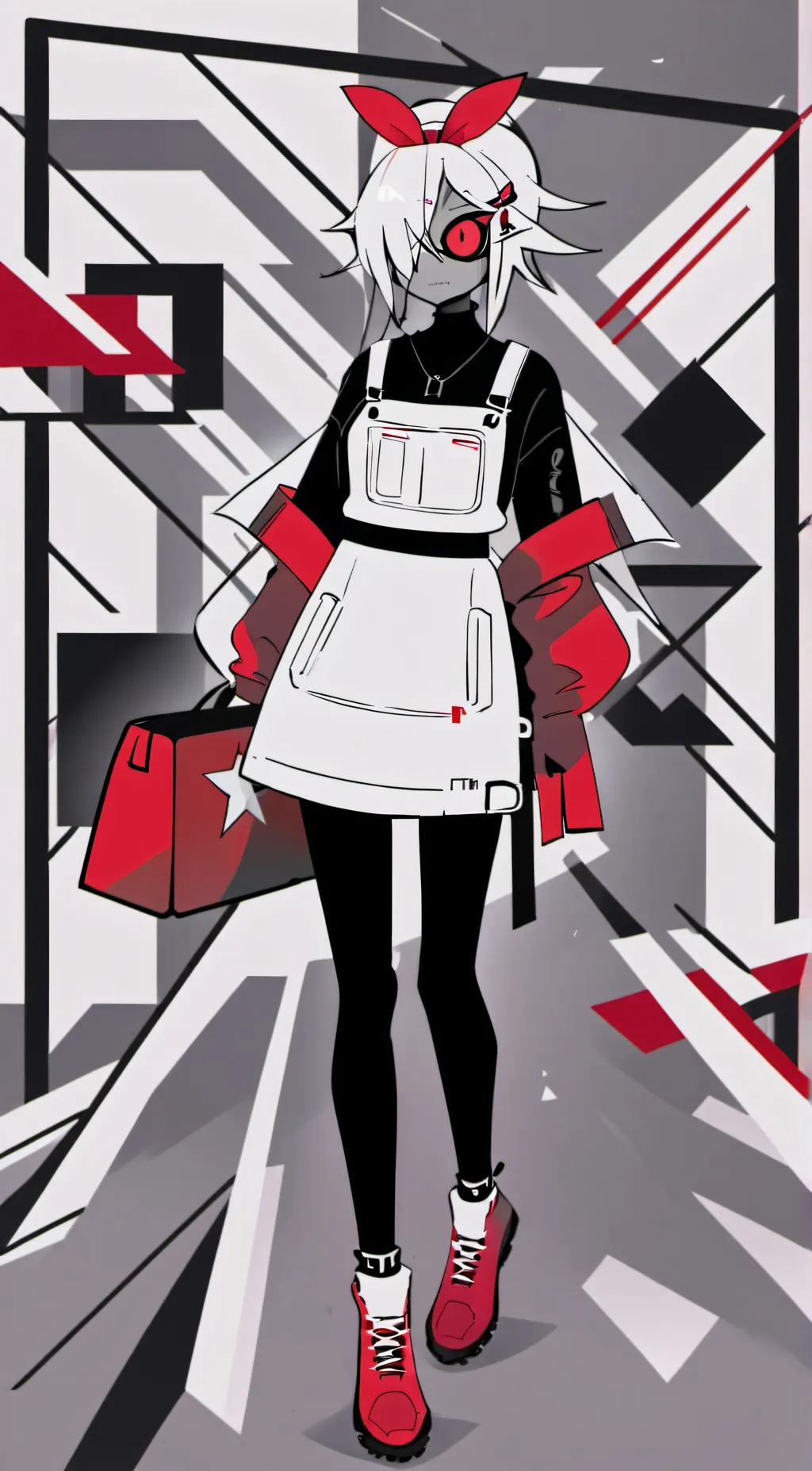 ai character: Vaggie background