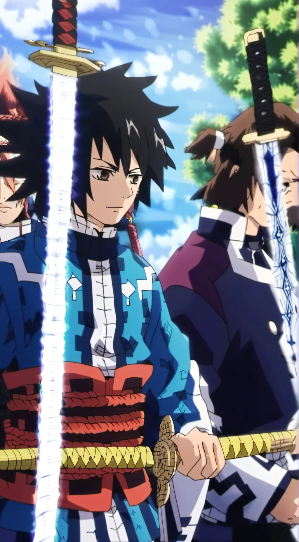 ai character: Hashira background