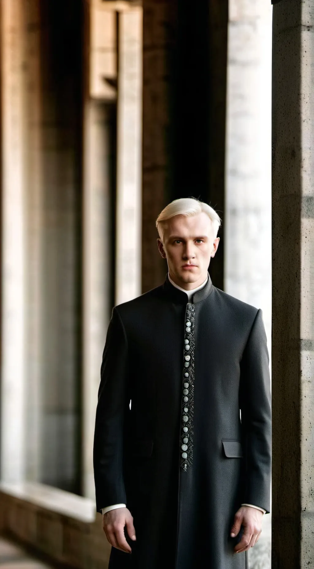 ai character: Draco Malfoy  background
