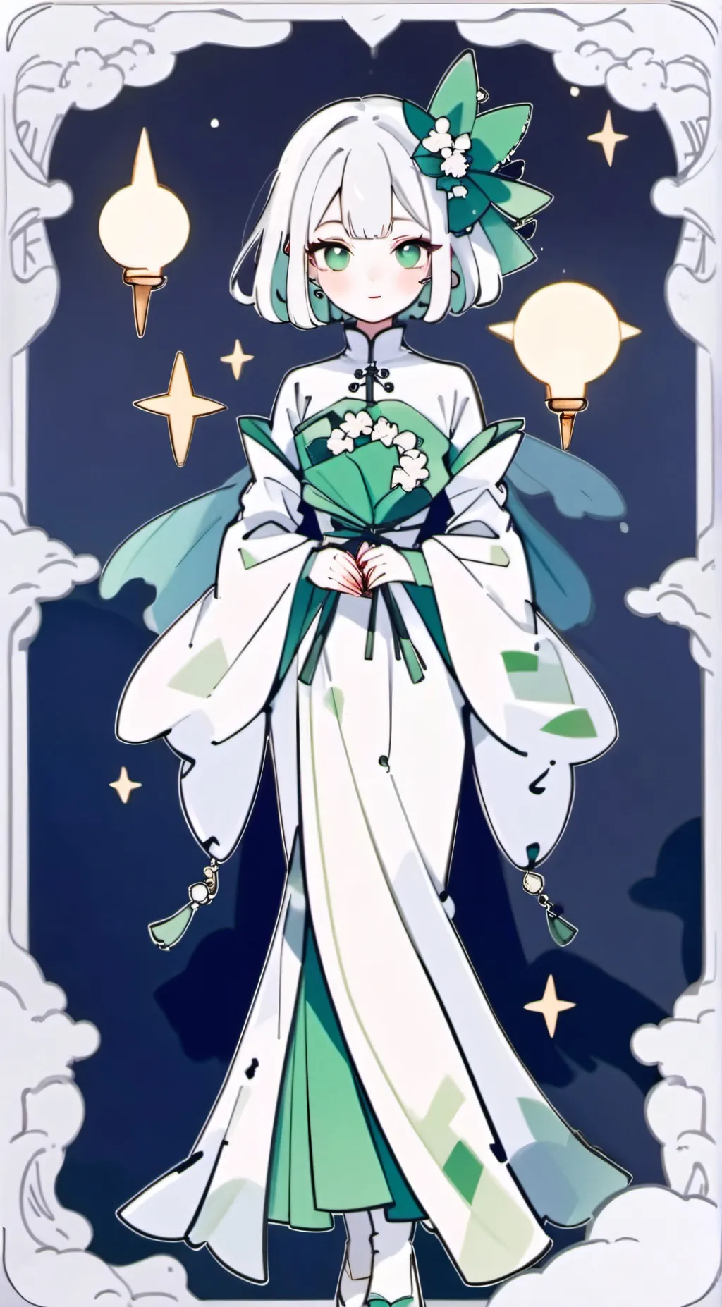 ai character: Sin background