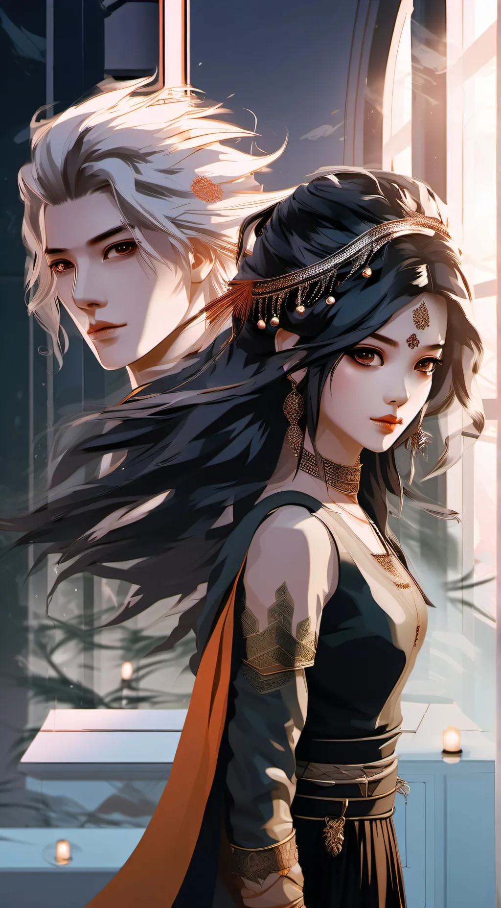 ai character: Jᴇʀᴇᴍʏ ᴀɴᴅ  ᴍɪᴍɪ background