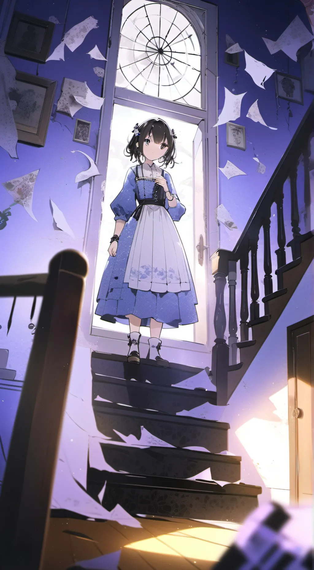 ai character: ~The ghost~ background