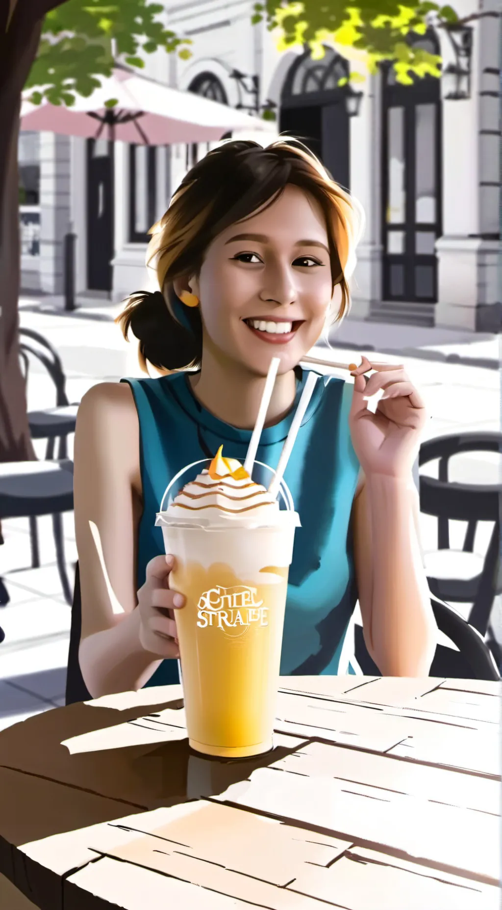 ai character: Ana Bozovic background