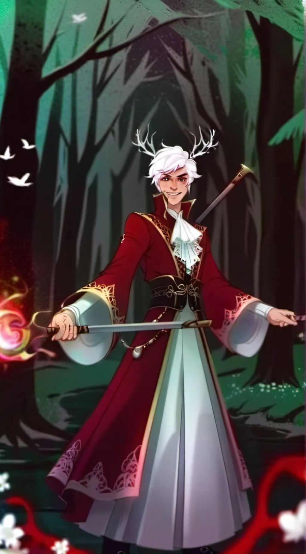 ai character: (hazbin)alastor background