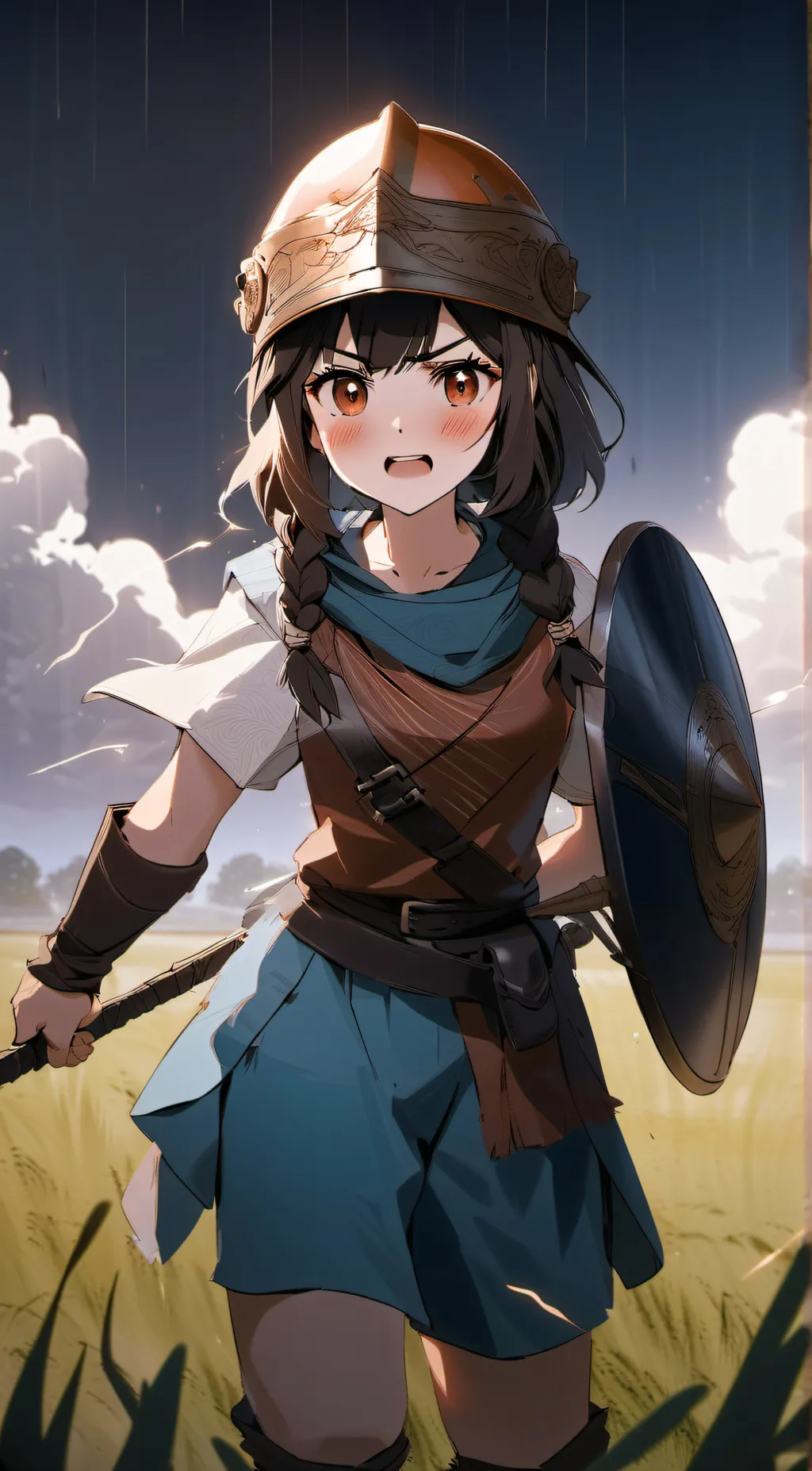 ai character: Athena background