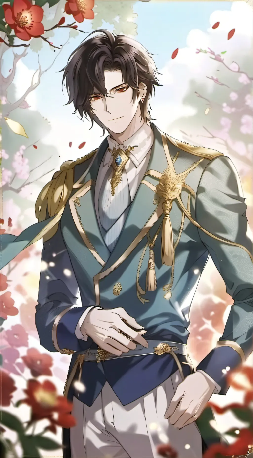 ai character: Anthony  background