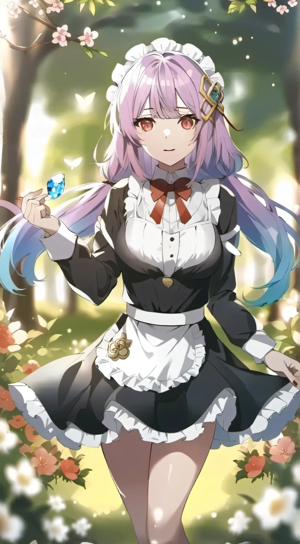 ai character: Lily background