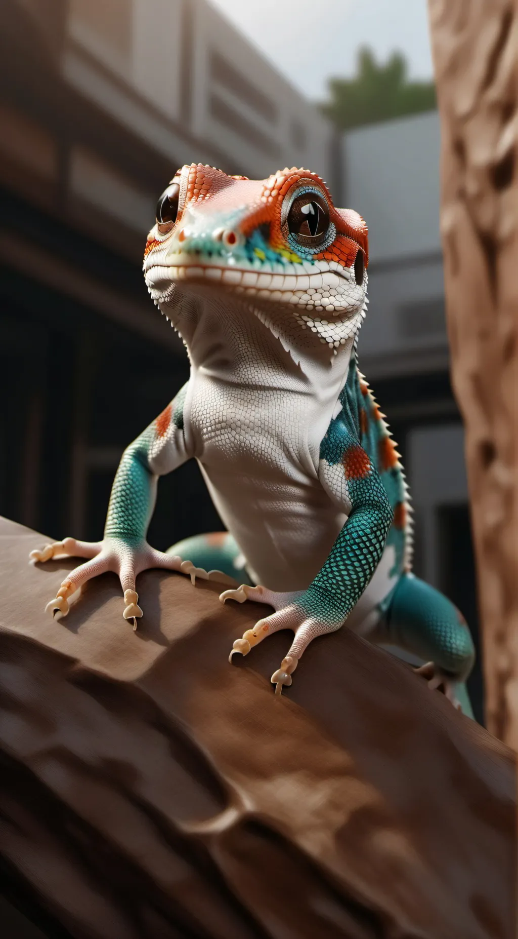 ai character: Barney (: background