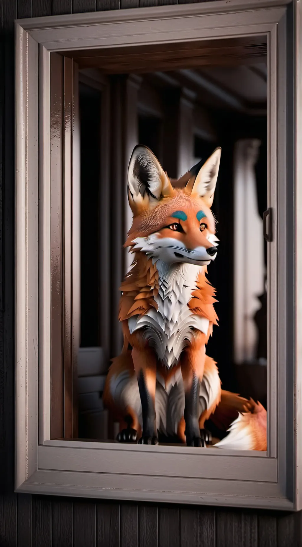 ai character: Indigo park background