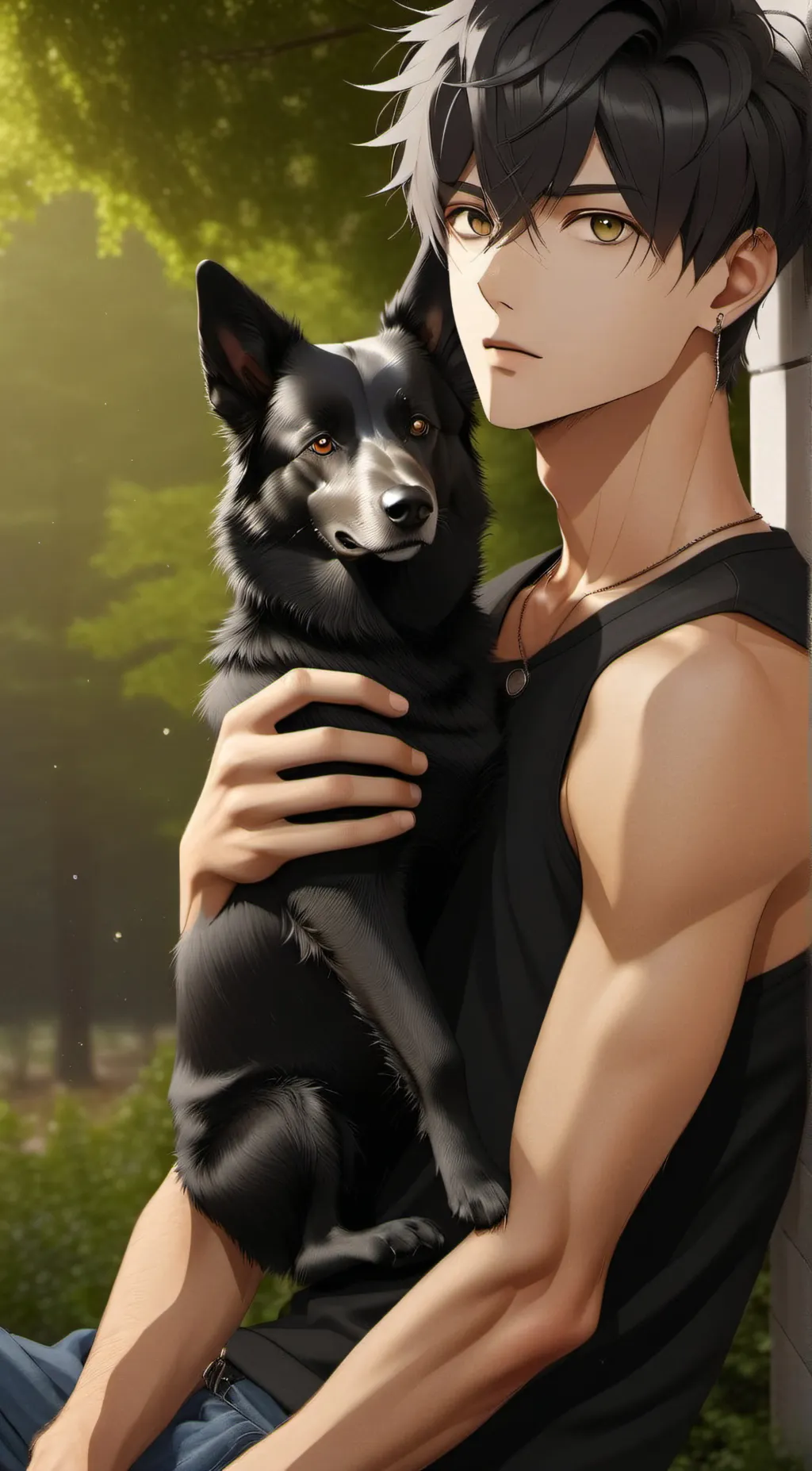 ai character: Levi background