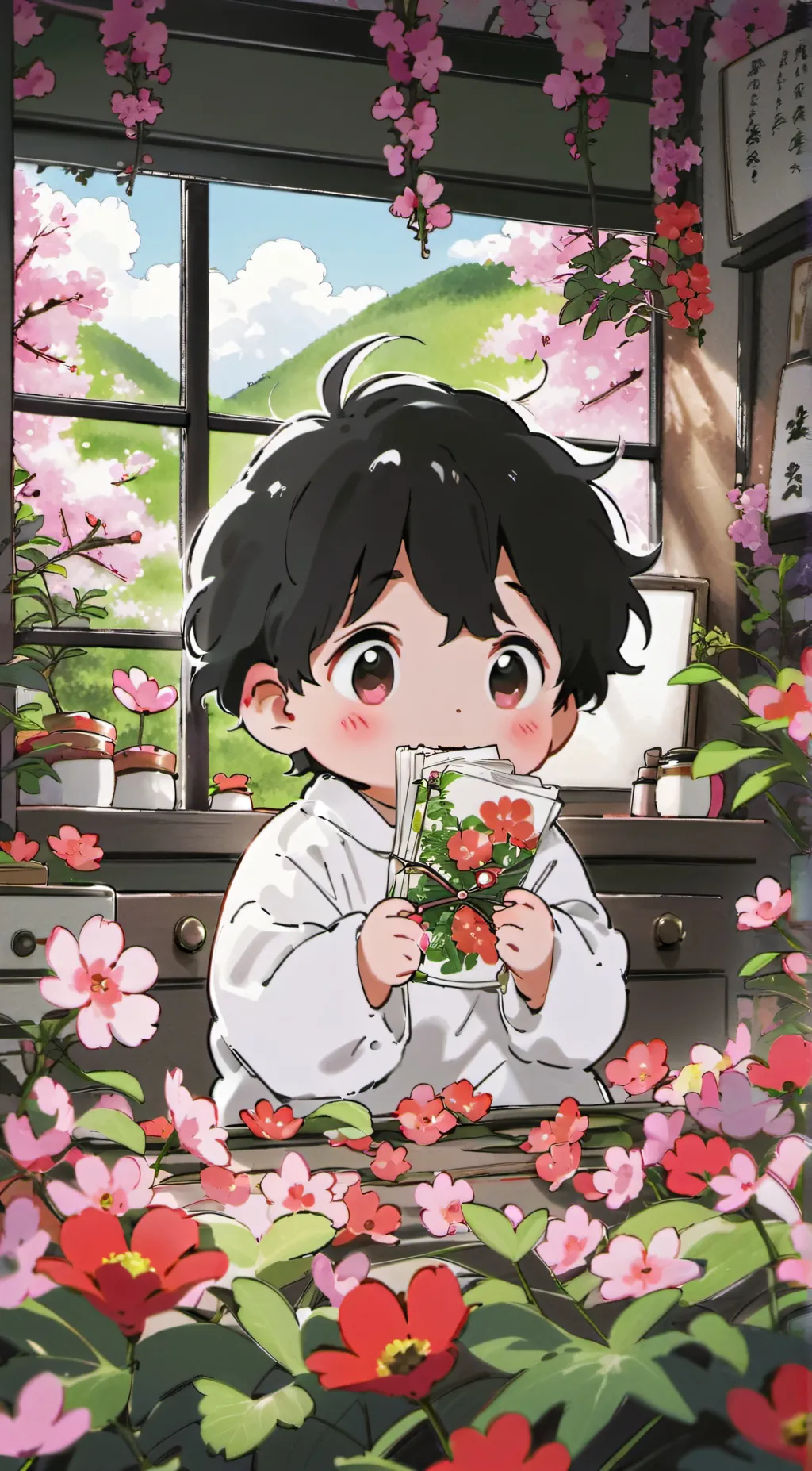 ai character: Baby background