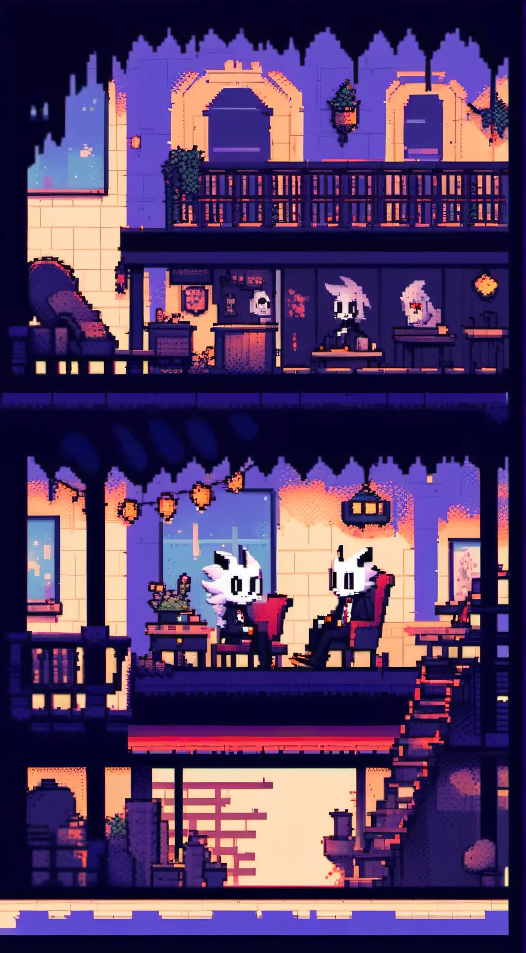 ai character: Hazbin  background