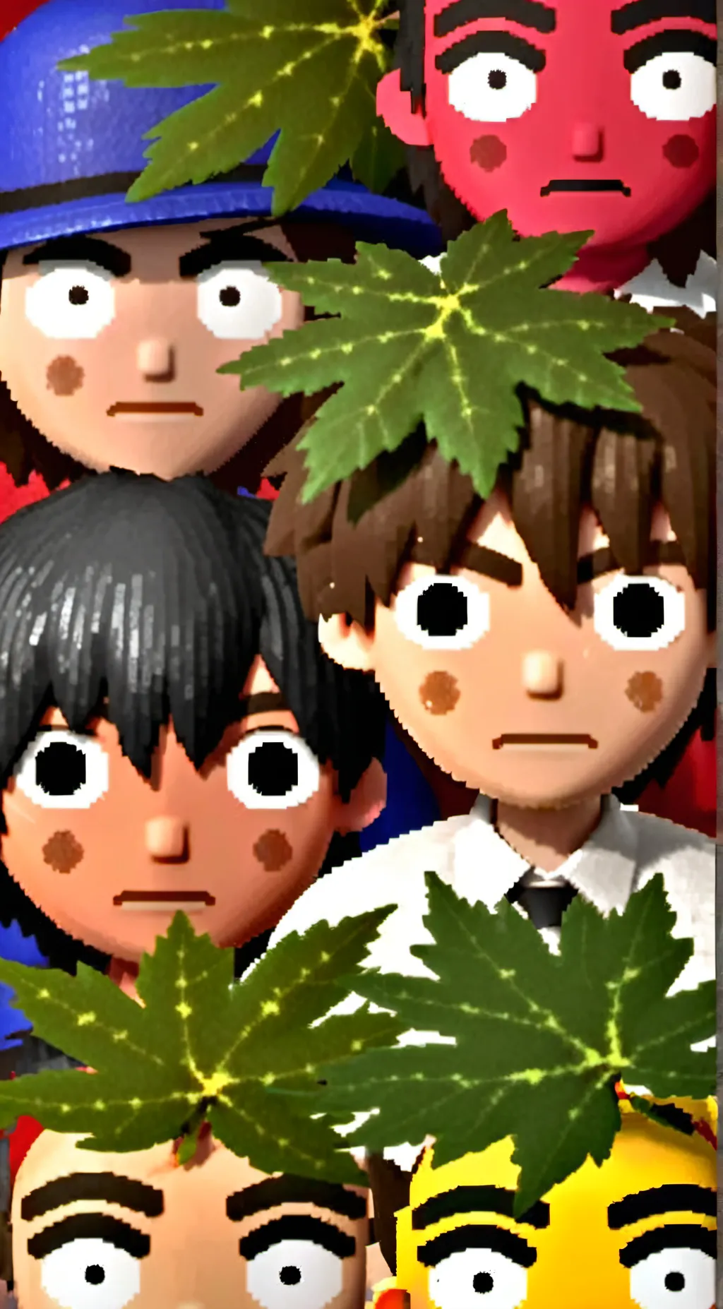 ai character: Pikmin! background