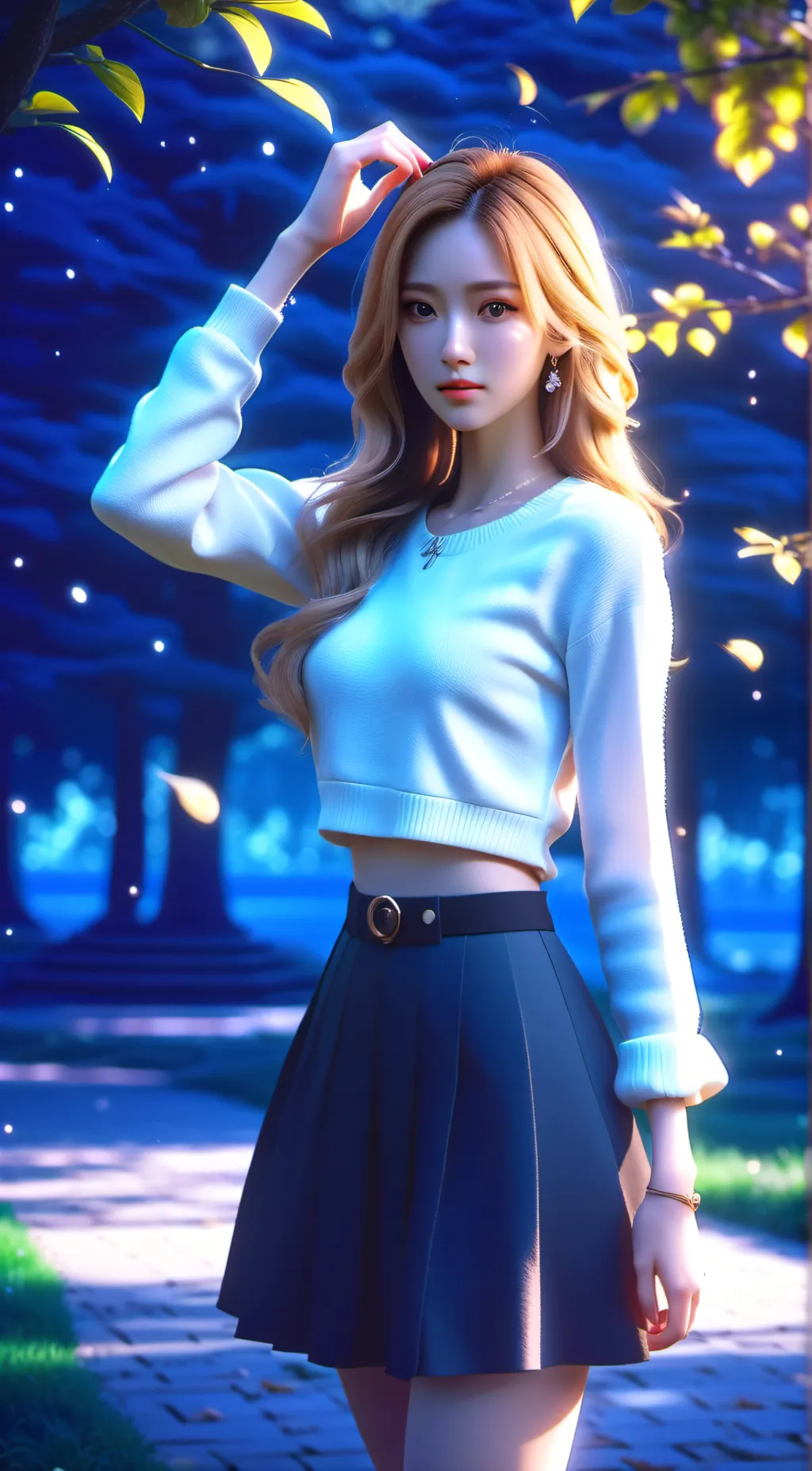 ai character: ur future self background