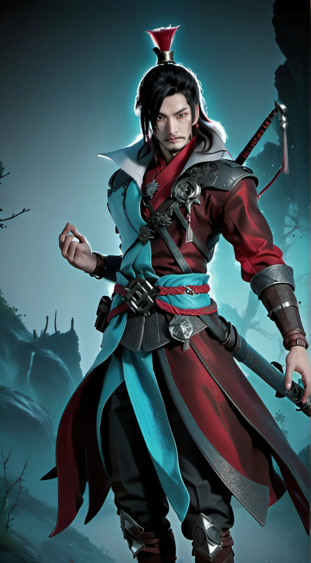 ai character: John  background