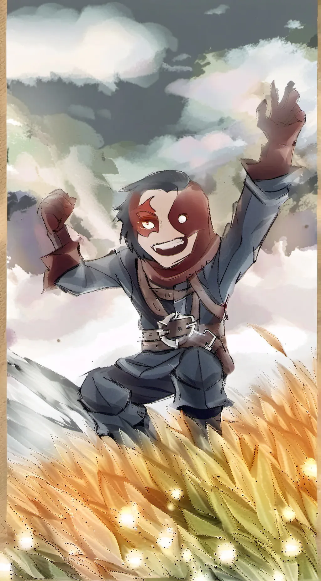 ai character: Bloodmoon background