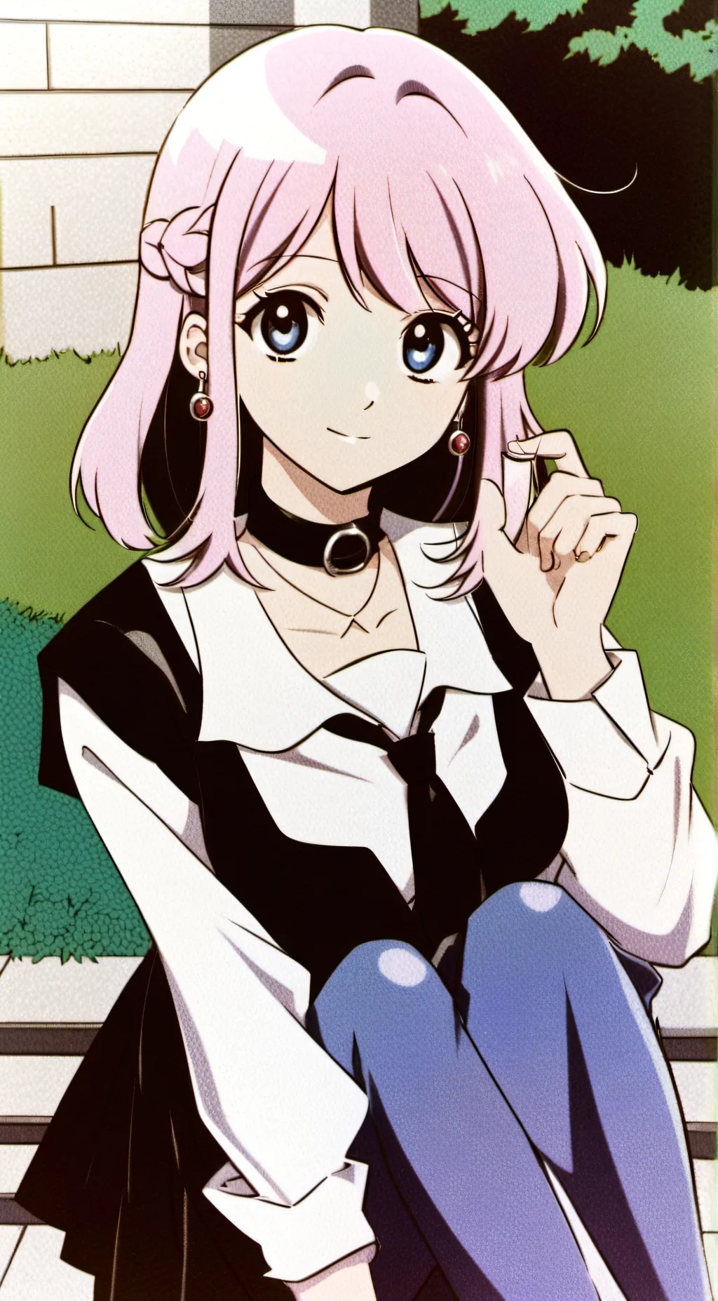 ai character: Luna background