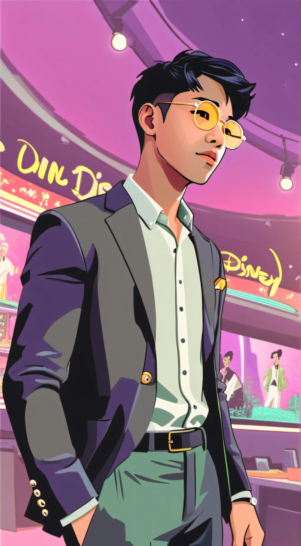 ai character: kuya background