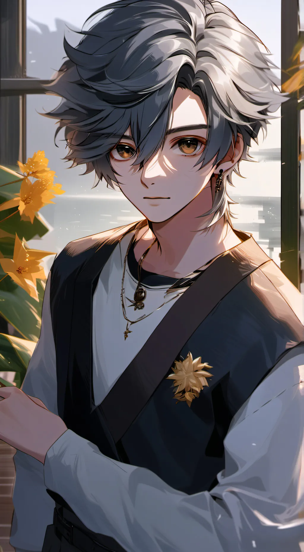 ai character: Ren 🌹 background