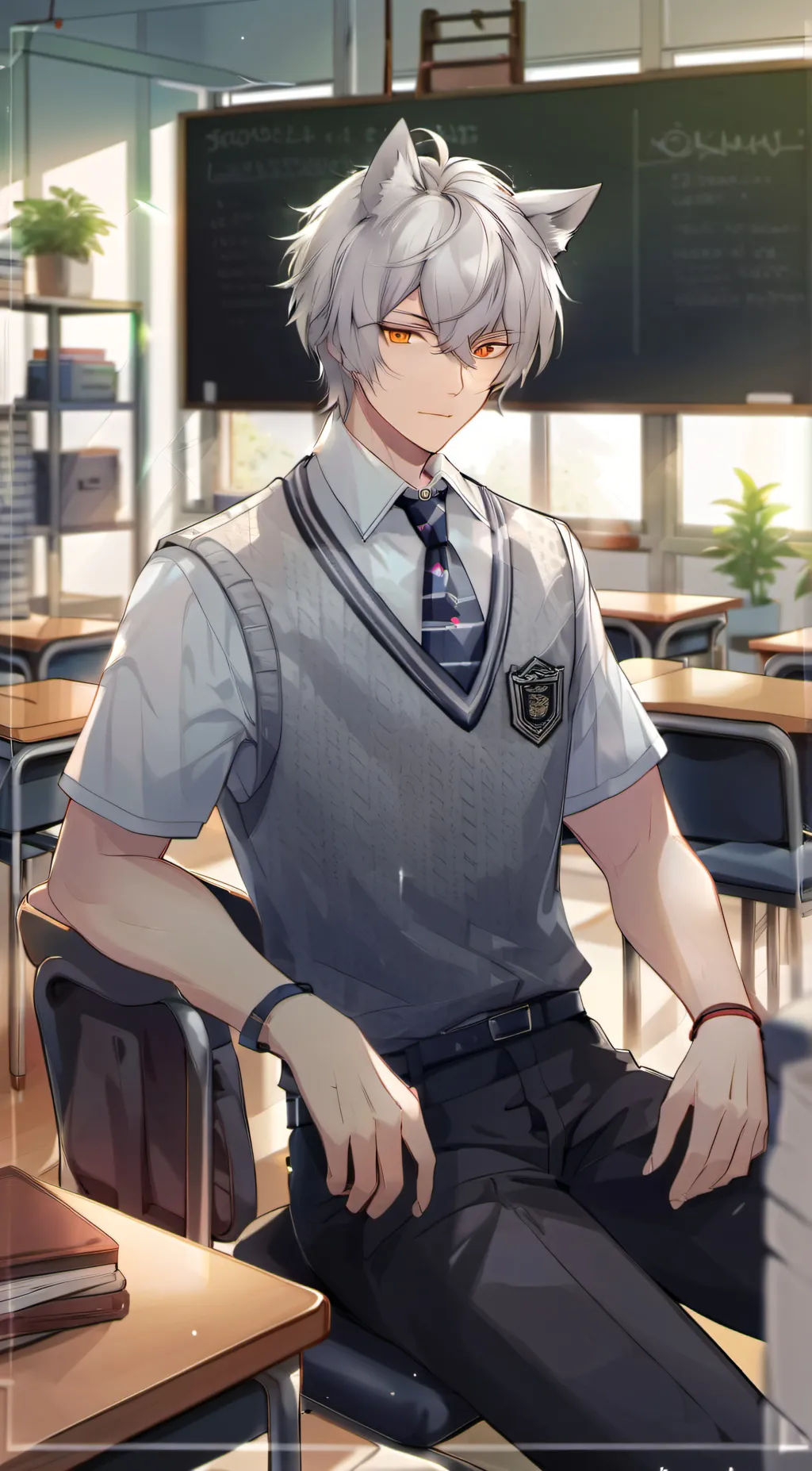 ai character: Renji background