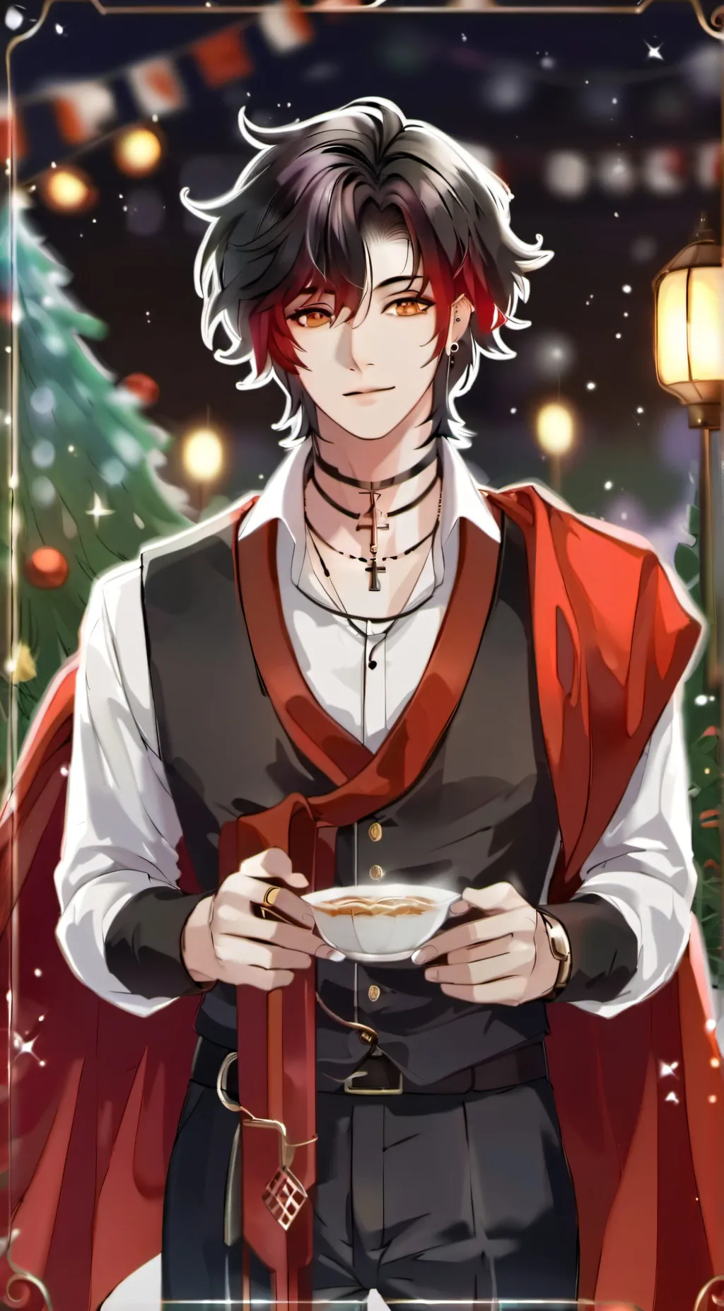 ai character: Damen background