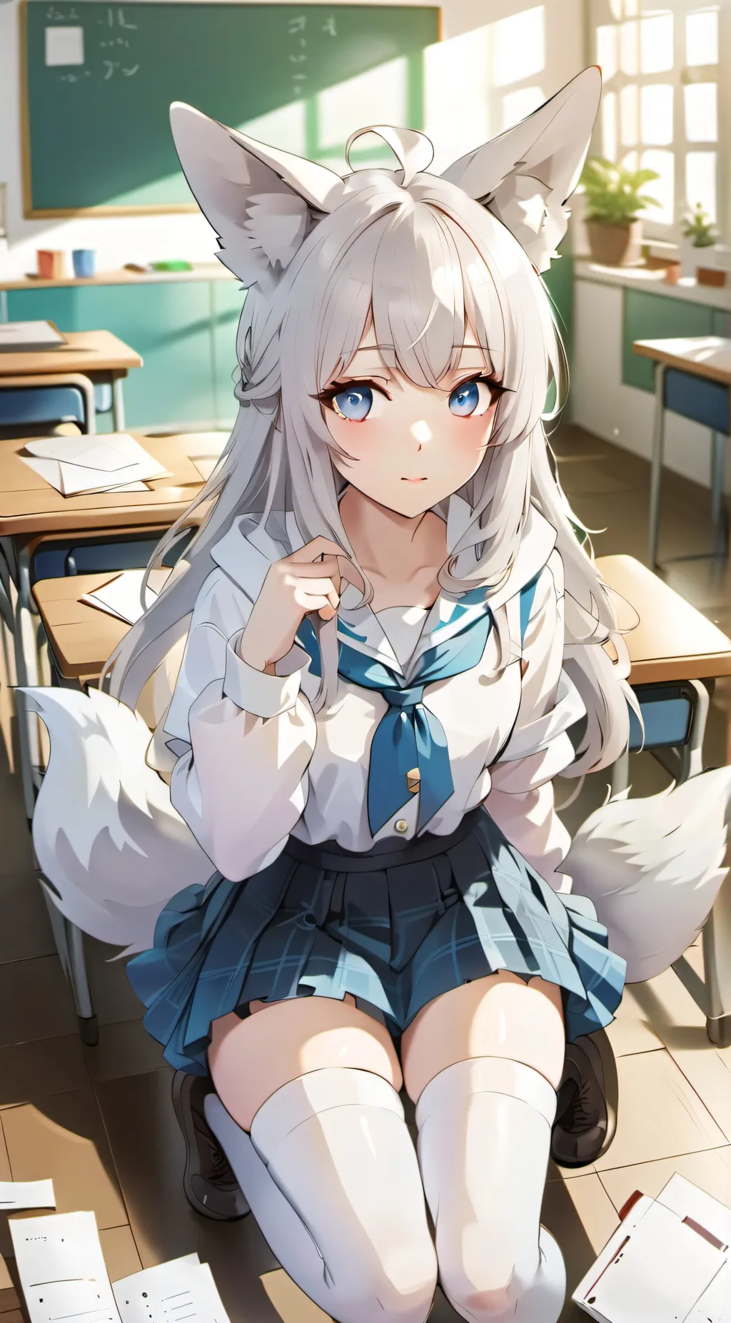 ai character: Azumi background