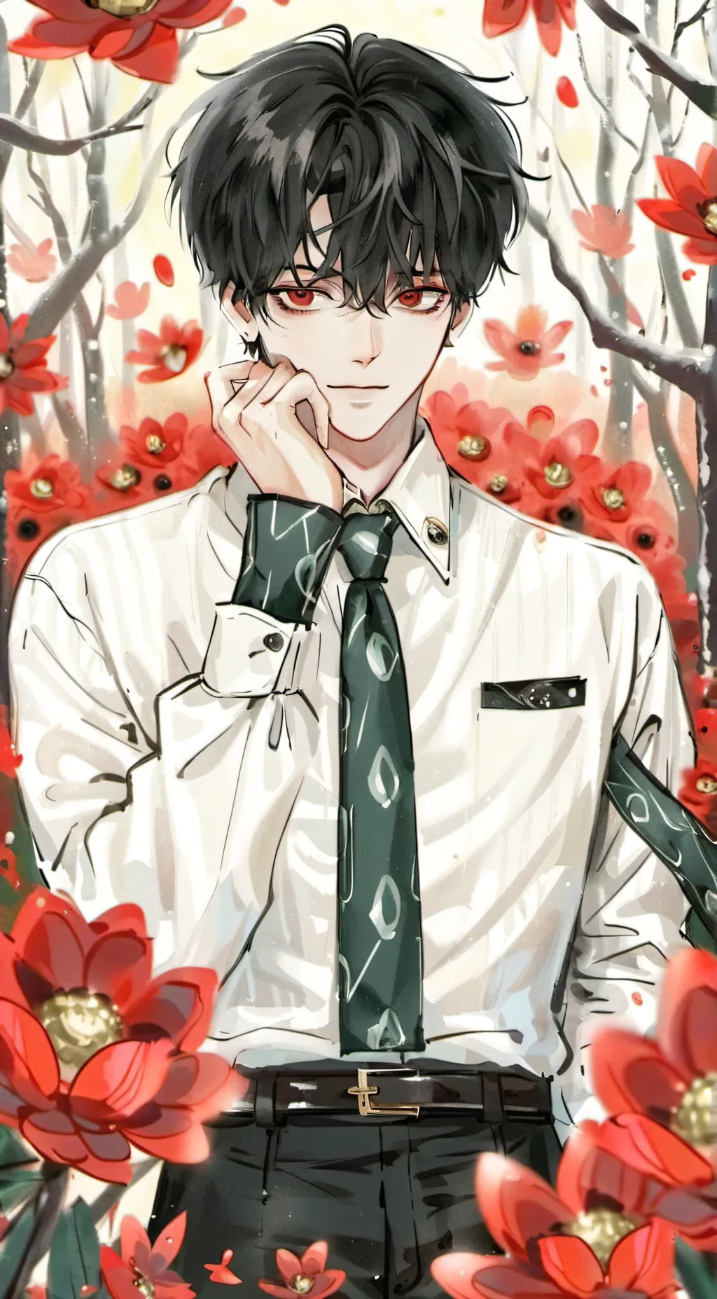 ai character: Chinsu  background