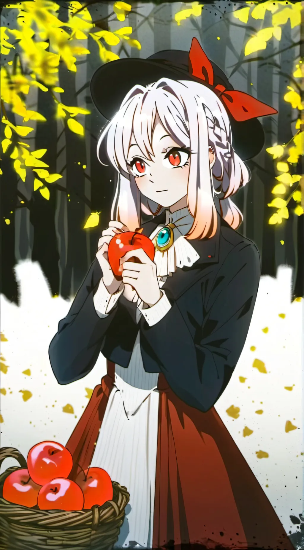 ai character: MD Halloween  background