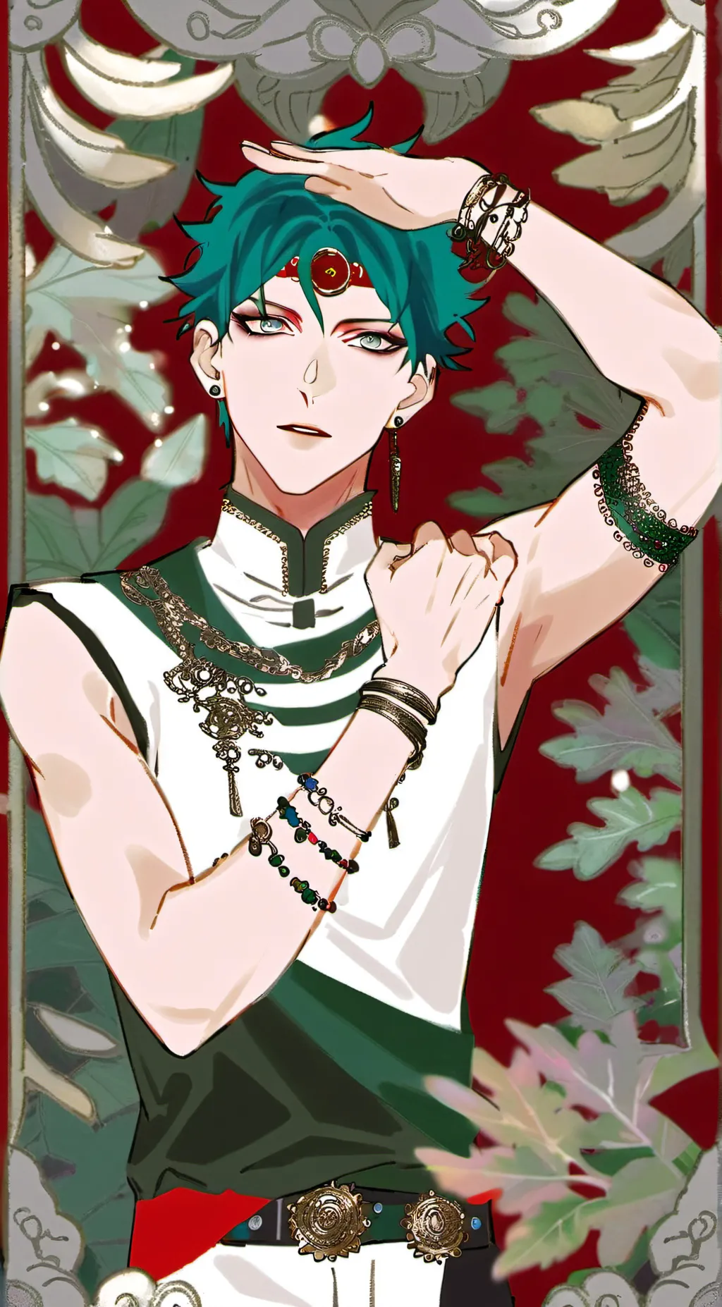 ai character: Rohan Kishibe background