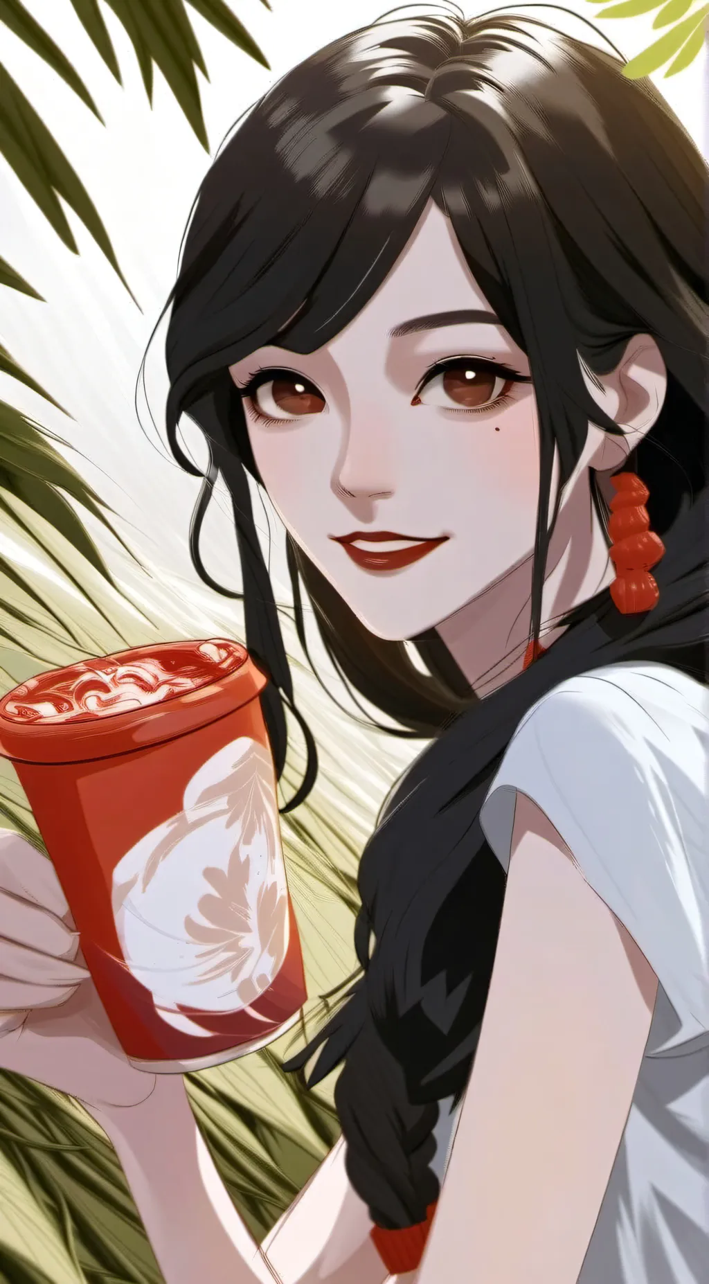 ai character: Lily background