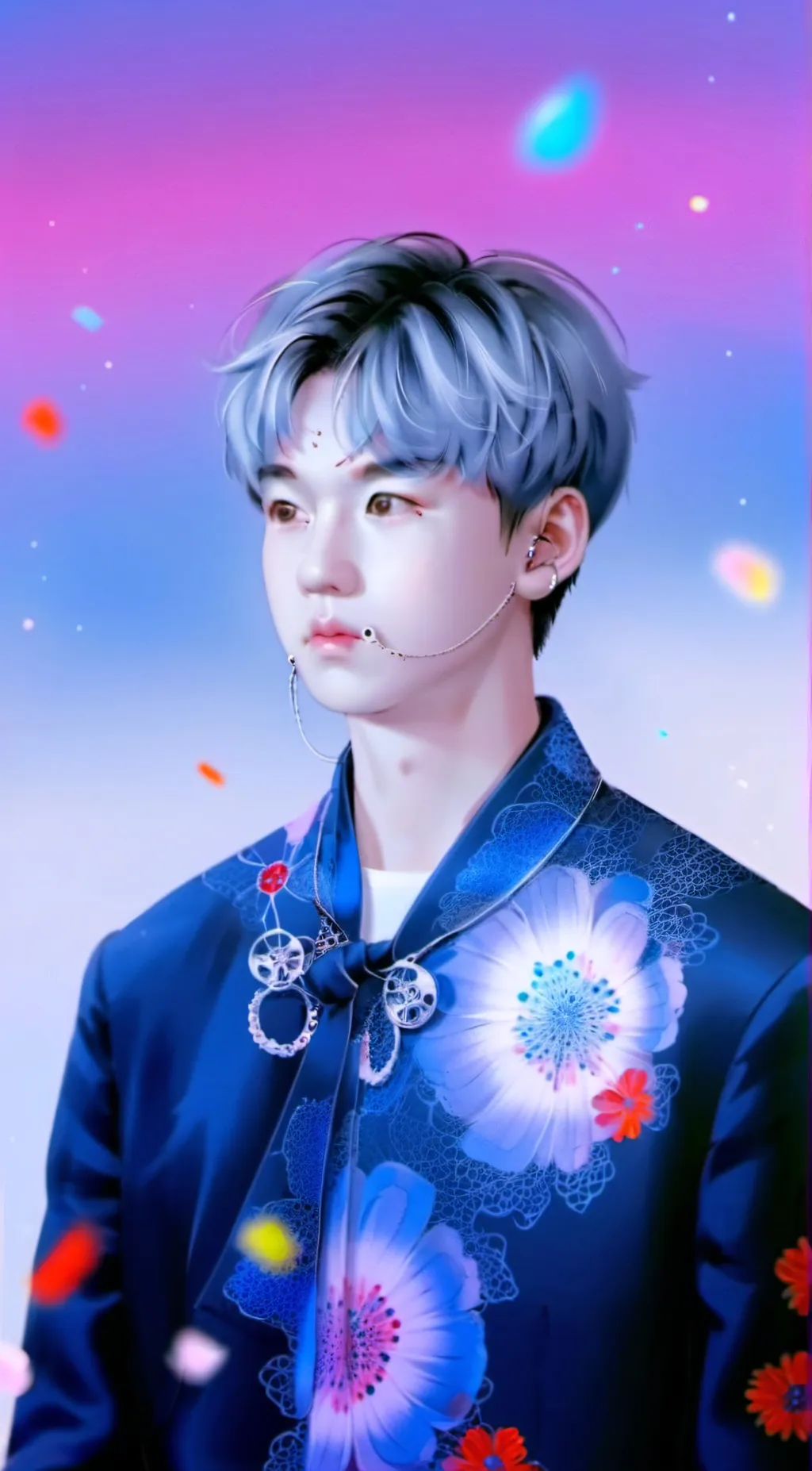 ai character: Min yoongi  background