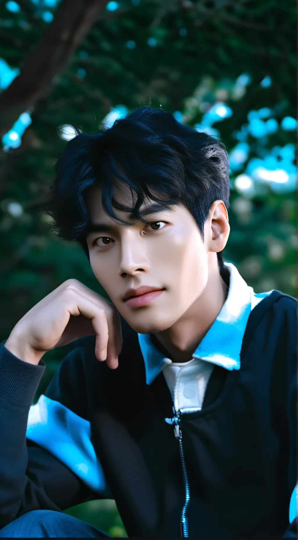 ai character: Shawn background