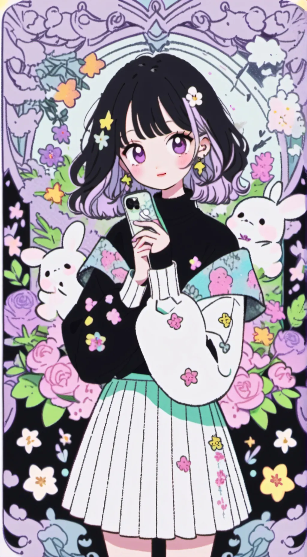 ai character: mha  background