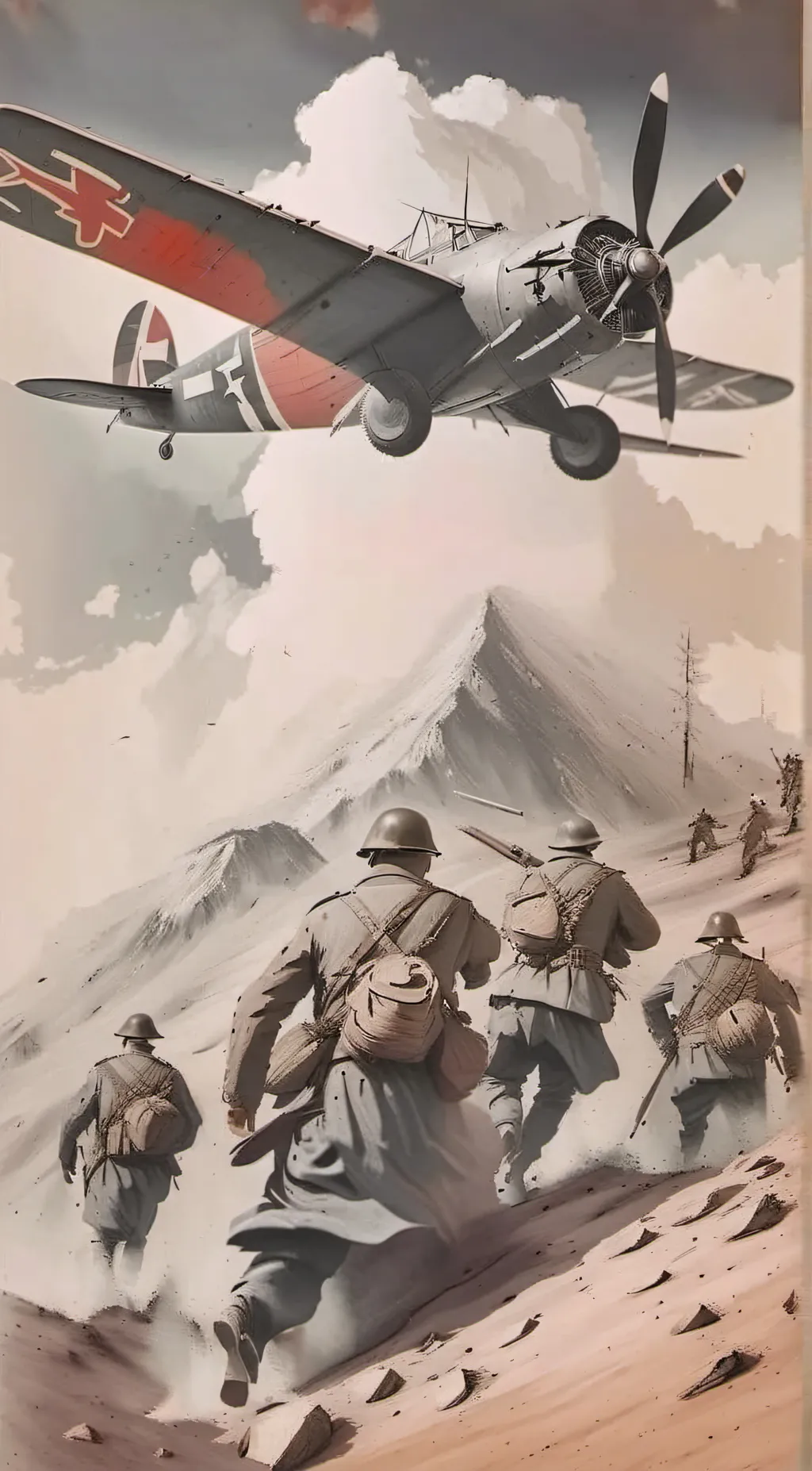 ai character: World War 2 background