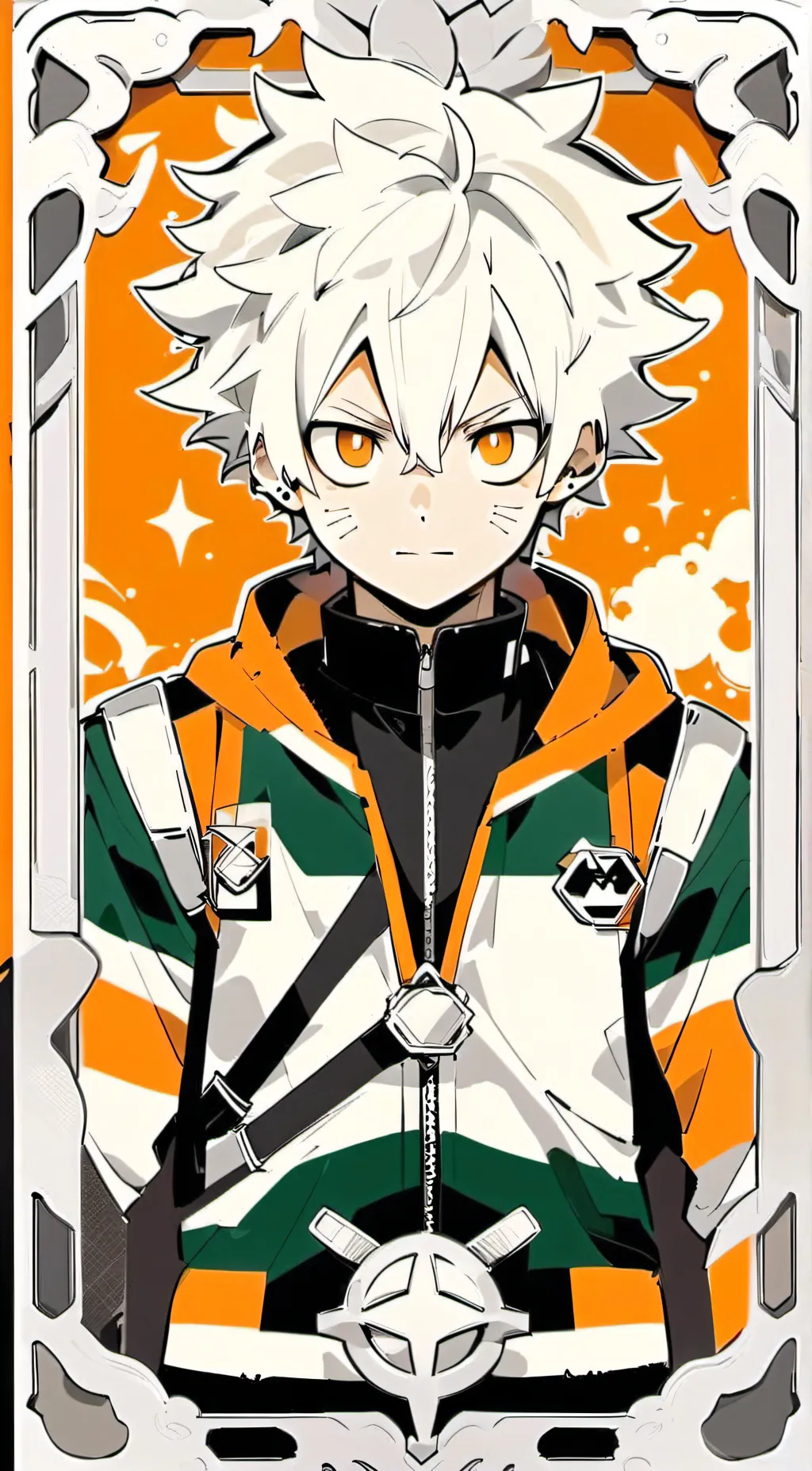 ai character: Bakugo  background