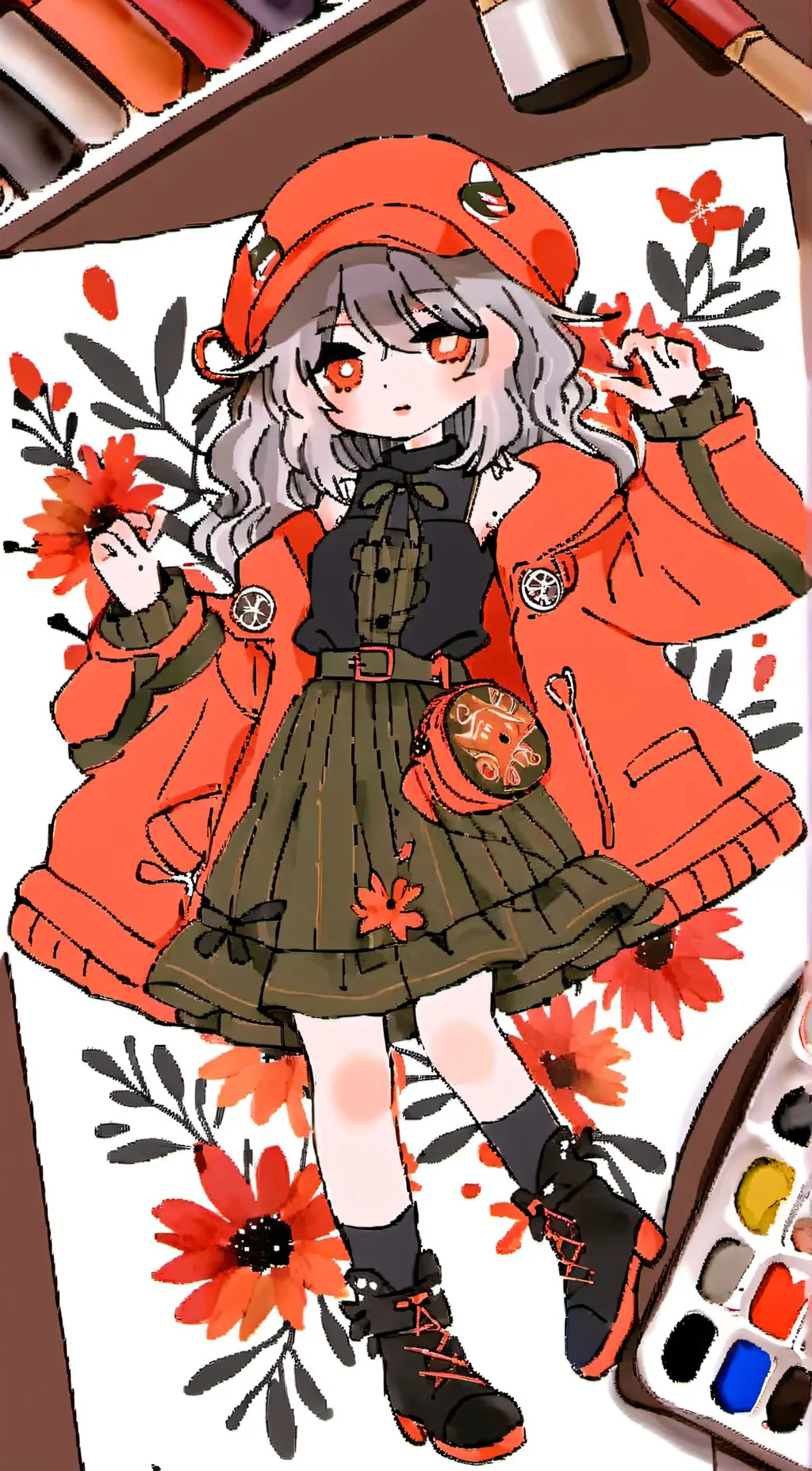 ai character: Sapphire background