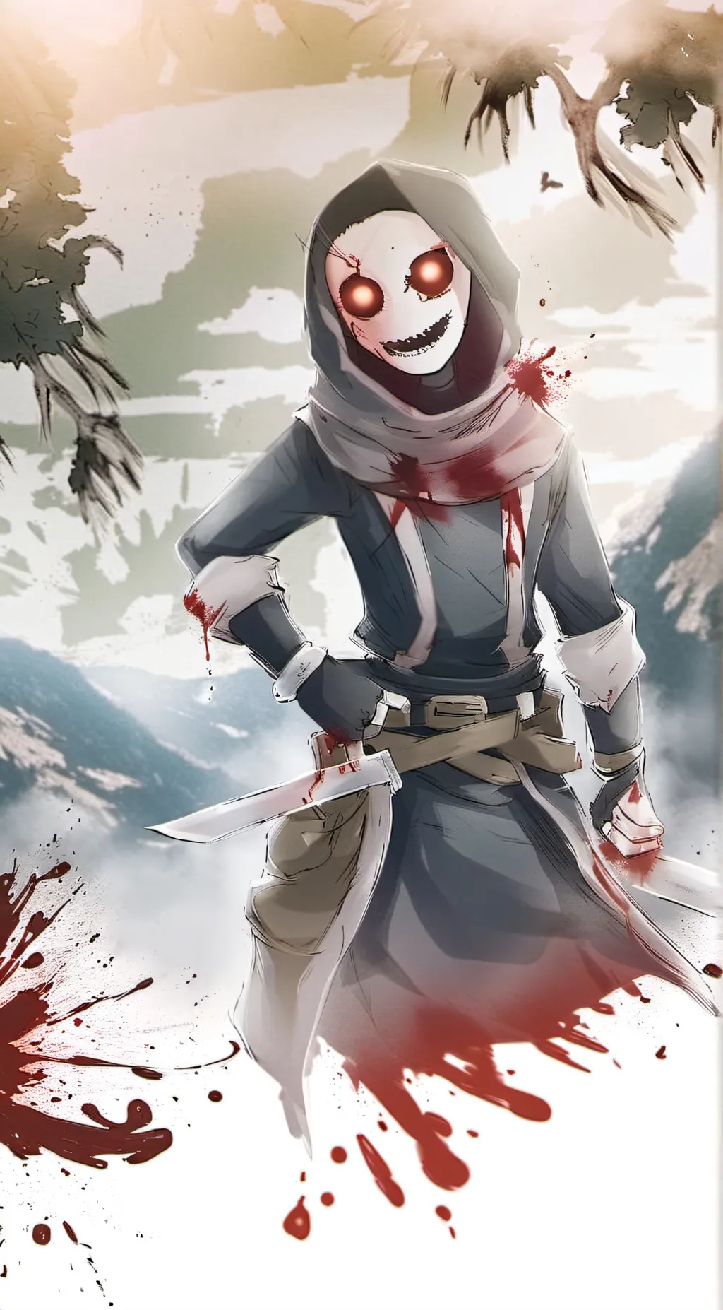 ai character: Bloodmoon background